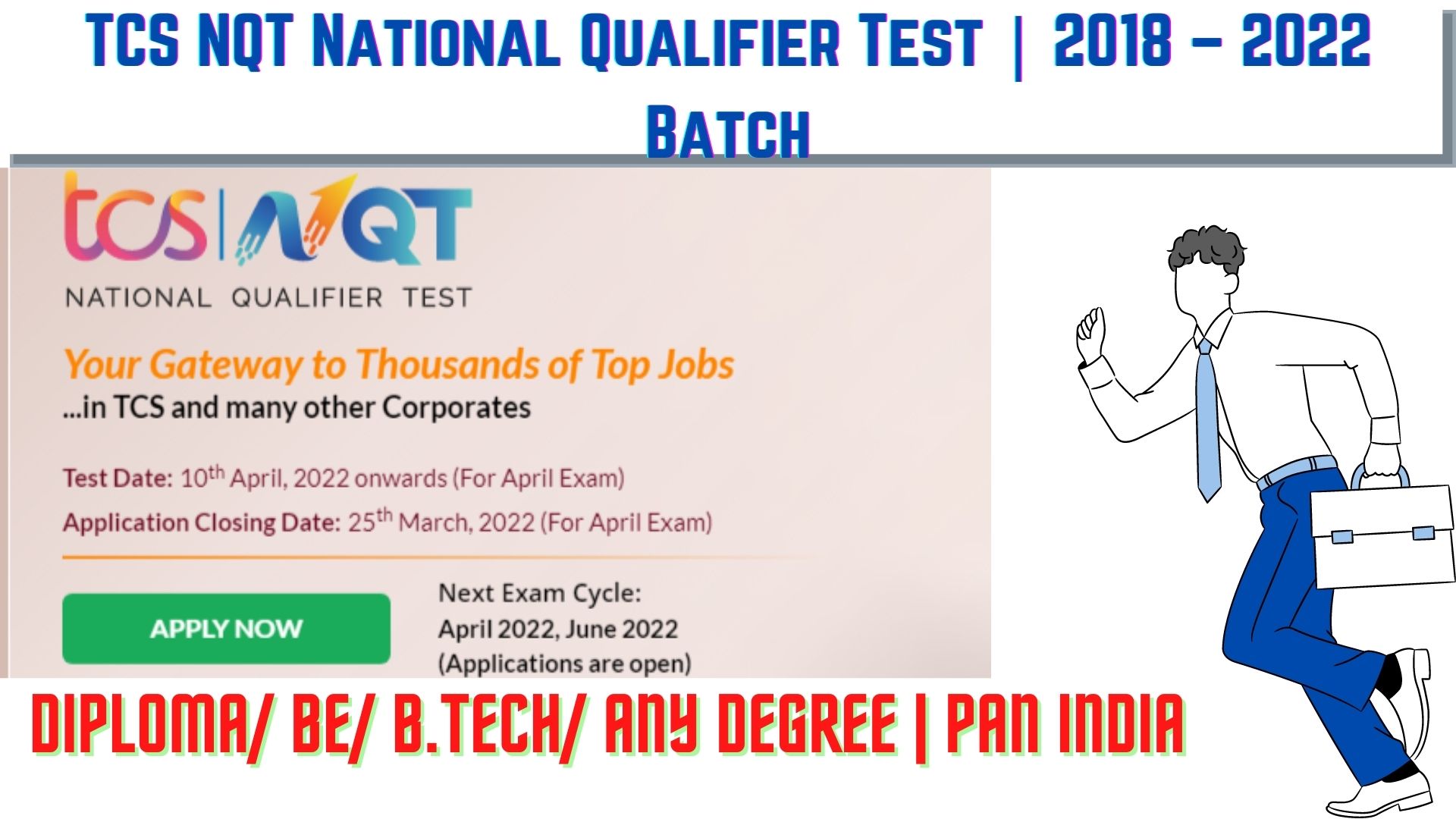 Tcs Nqt National Qualifier Test Batch